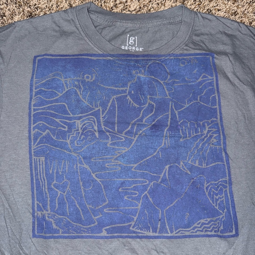 Hand printed Yosemite Tshirt